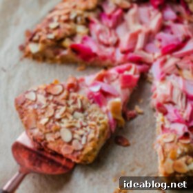 Sun-Kissed Rhubarb Almond Galette 5 Rhubarb Galette with Orange Frangipane