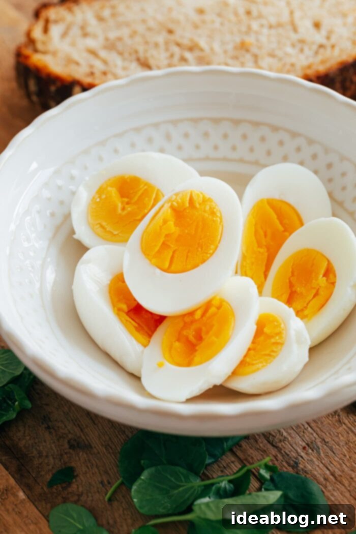 Creamy Egg Salad Sandwich 6 Hard Boiled Egg Halves