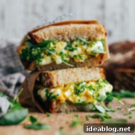 Creamy Egg Salad Sandwich 9 Egg Salad Sandwich