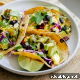 Sunrise Veggie Tacos 4 Delicious Vegetarian Breakfast Tacos recipe with cheesy eggs and fresh toppings