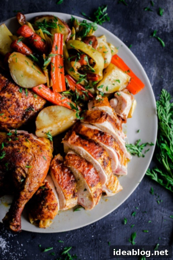 Aromatic Spiced Middle Eastern Chicken & Veggie Bake 2 Middle Eastern Roast Chicken with Roasted Vegetables and Potatoes