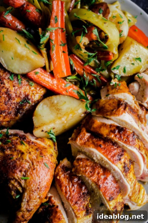 Aromatic Spiced Middle Eastern Chicken & Veggie Bake 8 Middle Eastern Roast Chicken Served with Roasted Vegetables