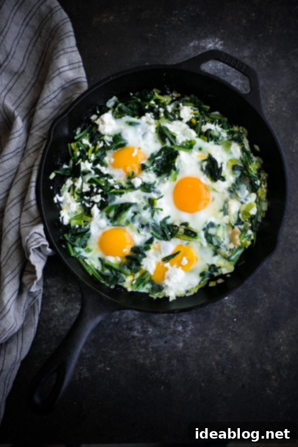 Sautéed Dandelion Greens and Eggs 6 Sautéed Dandelion Greens with golden runny eggs and feta