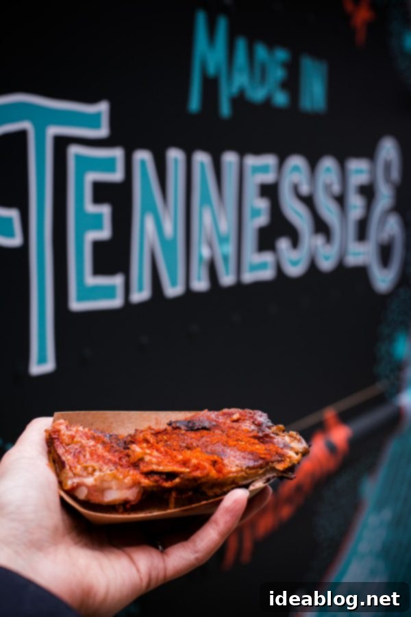Plates of delicious Memphis Dry BBQ Ribs served fresh from a food truck