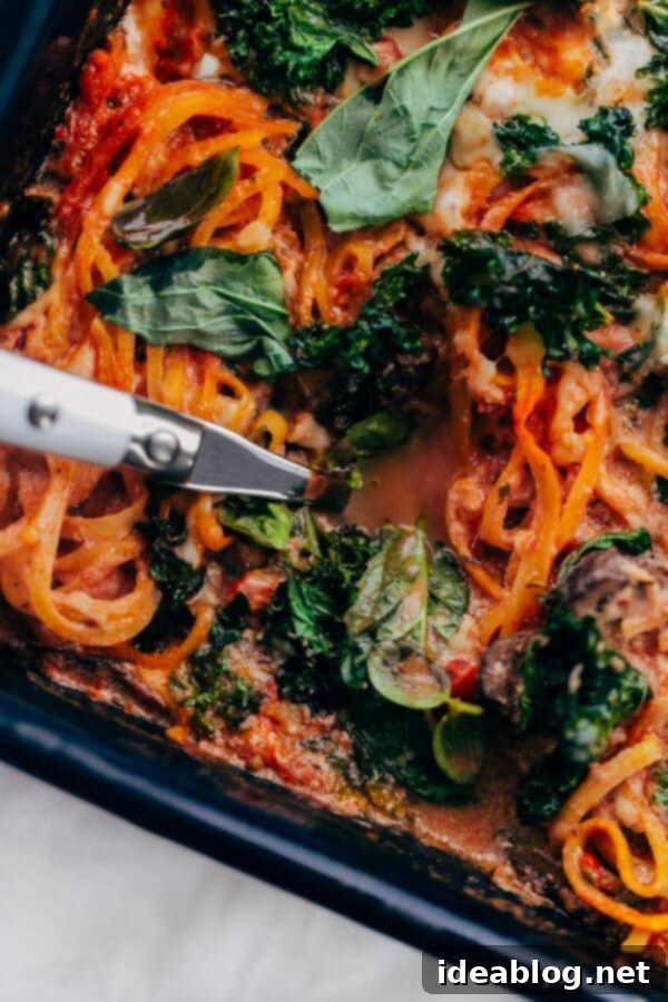 Ziti Bake with Rustic Rutabaga, Forest Mushrooms, and Vibrant Kale 6 Rutabaga Baked Ziti: A flavorful and fulfilling vegetarian meal with spiralized vegetables.