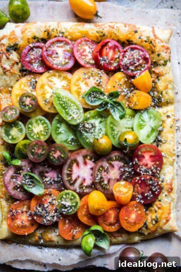 Sun-Ripened Tomato Delights 7 Heirloom-Tomato-Cheddar-Tart-with-Everything-Spice-7