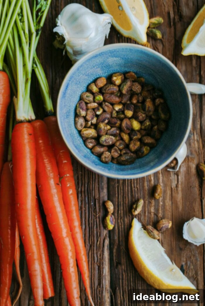 Root to Leaf Roasted Carrots with Vibrant Carrot Top Pesto 4 Ingredients for Roasted Carrots with Carrot Top Pesto