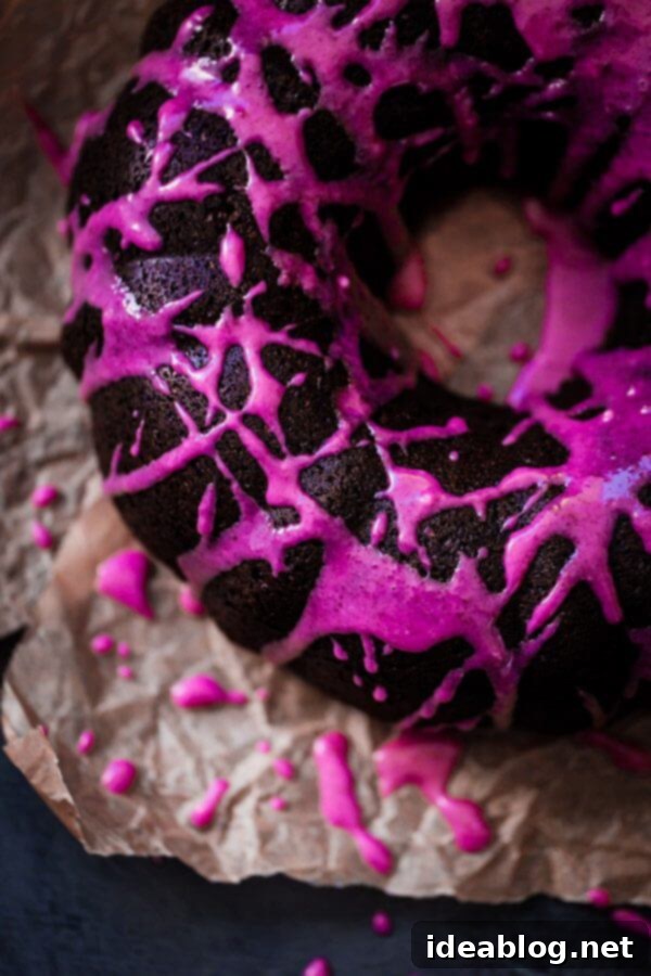 Decadent Chocolate Beet Bundt Cake with Vibrant Glaze 6 Chocolate Beet Bundt Cake with Beet Glaze. This incredibly moist, fluffy foolproof chocolate beet bundt cake is topped with a beautiful, naturally colored beet glaze!