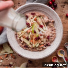 Cozy Slow Cooker Apple Cranberry Steel Cut Oats 6 Slow Cooker Steel Cut Oats with Apple and Cranberries. A delicious, healthy crockpot breakfast that is ready for you when you wake up!