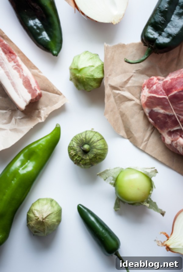 My Top 12 Wholesome Winter Warmers 12 Green Pork Chili - a unique and warming healthy winter chili recipe