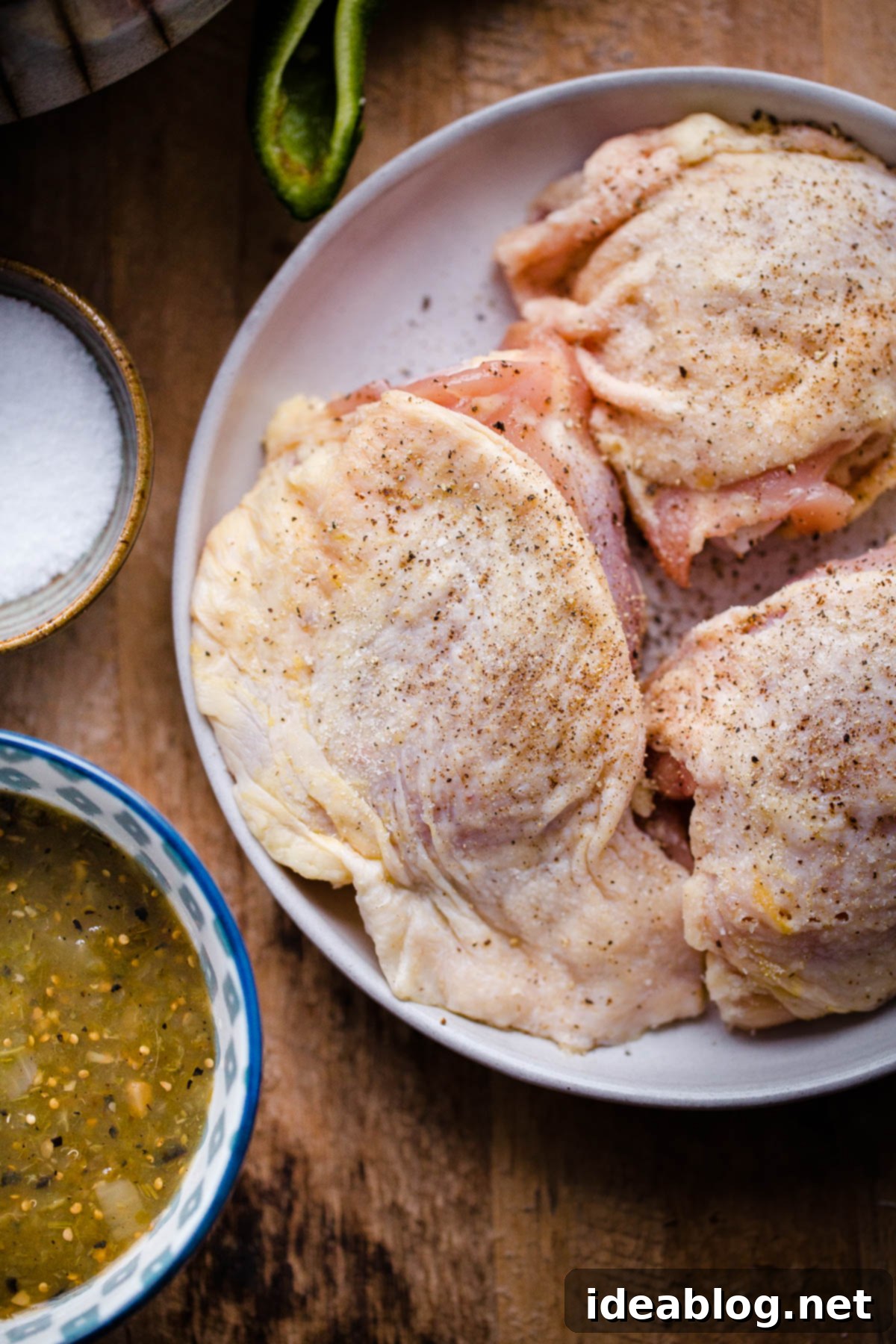 Bone-in Chicken Thighs Bone-in Chicken Thighs