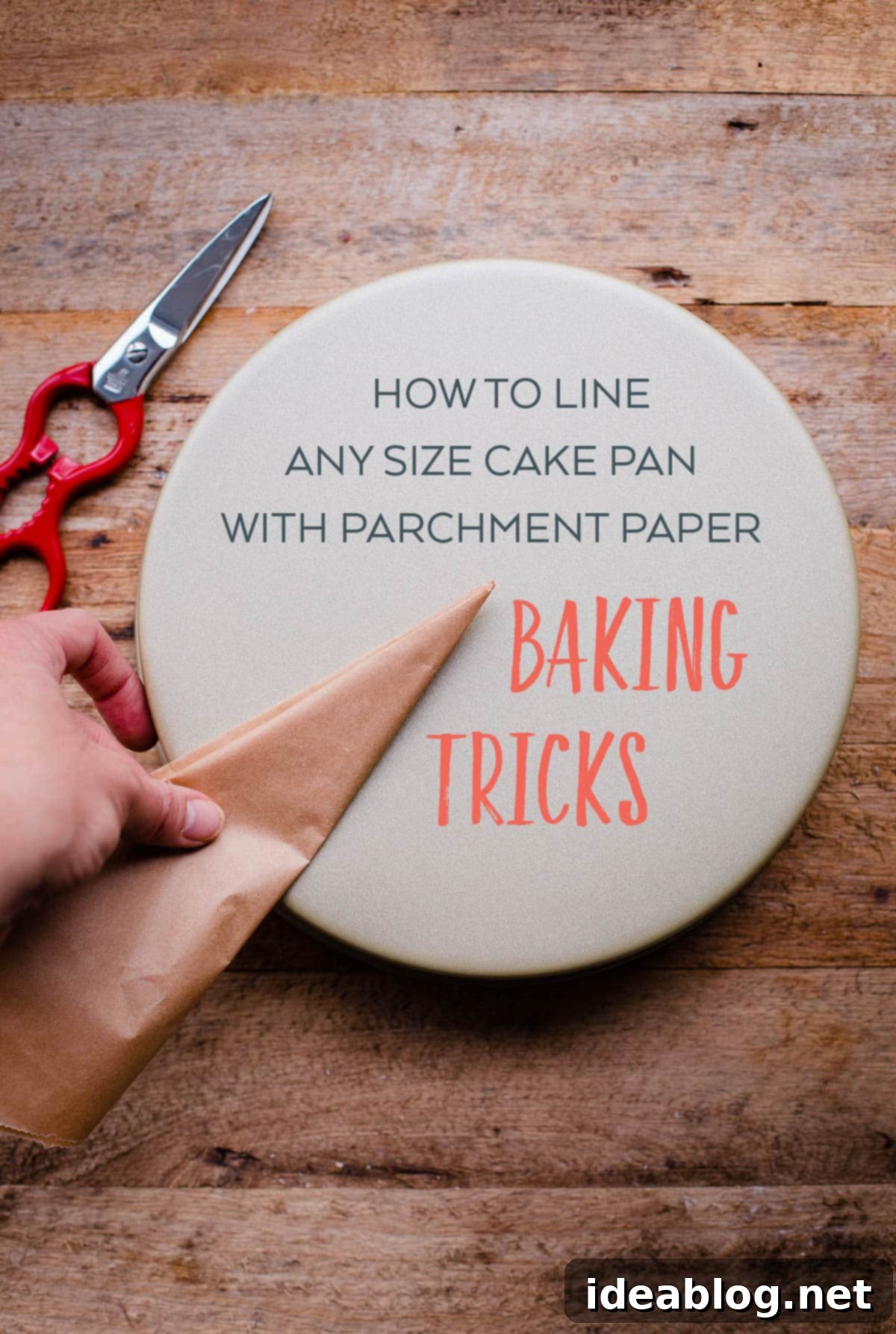 Flawless Cake Release: Parchment Lining Any Pan 2 A beautifully baked cake emerging effortlessly from a parchment-lined cake pan, highlighting the success of this lining technique.