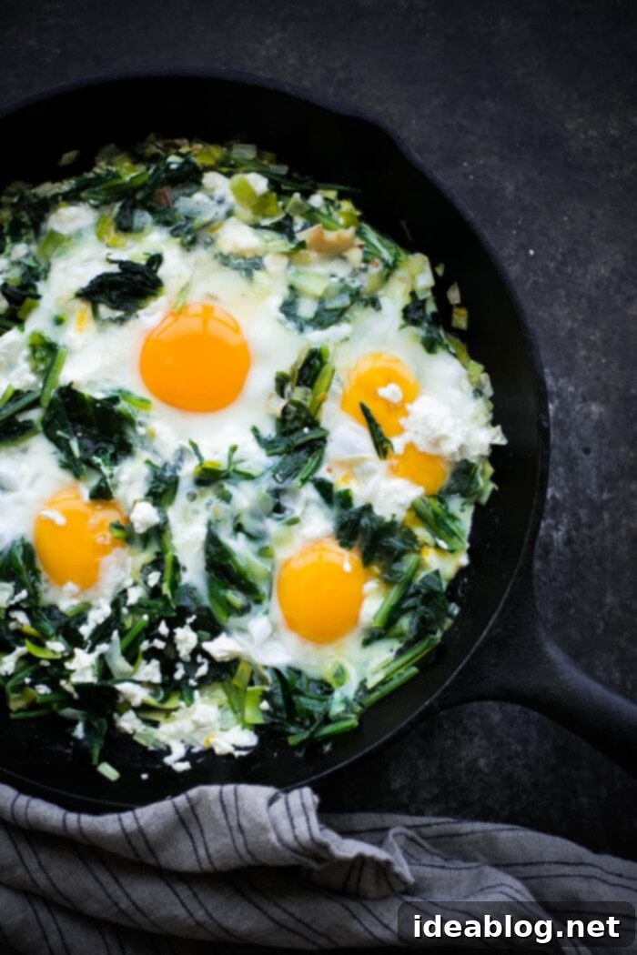 18 Scrumptious Brunch Recipes to Make Mom Smile 12 Sautéed Dandelion Greens with perfectly fried eggs, a wholesome brunch option
