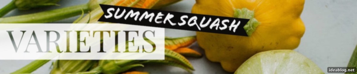 Making the Most of Summer Squash 3 Varieties of Summer Squash