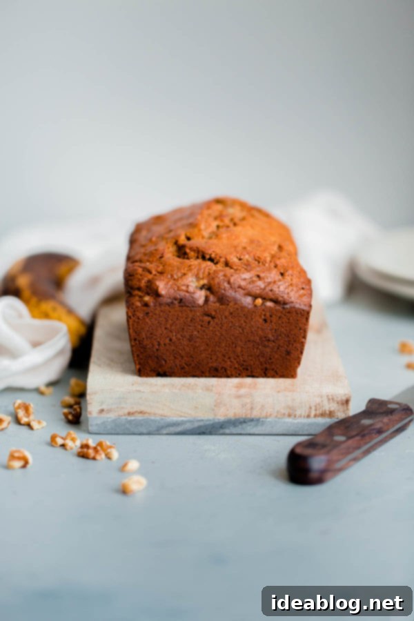 Moist Banana Walnut Bread 2 Banana Walnut Bread Recipe