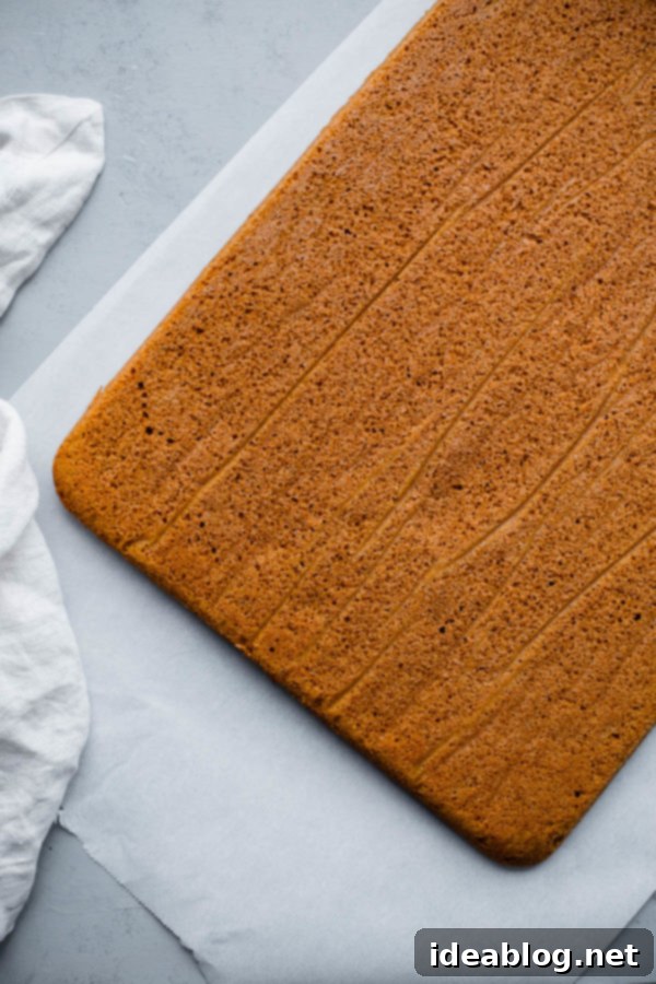 Ultimate Pumpkin Sheet Cake with Spiced Cream Cheese Frosting 3 How to Make a Pumpkin Sheet Cake