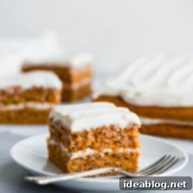 Ultimate Pumpkin Sheet Cake with Spiced Cream Cheese Frosting 9 How to Make a Pumpkin Sheet Cake