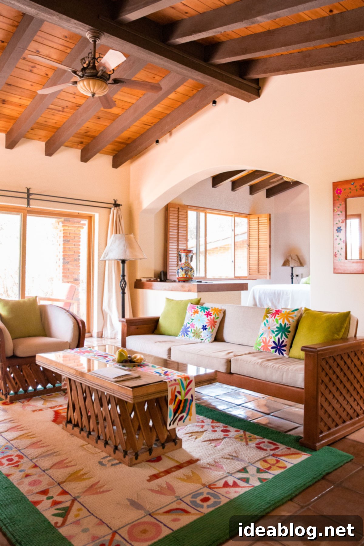 Rancho La Puerta Rediscovered: 5 Practical Wellness Insights 11 A luxurious guest villa at Rancho La Puerta, offering comfort and stunning views.