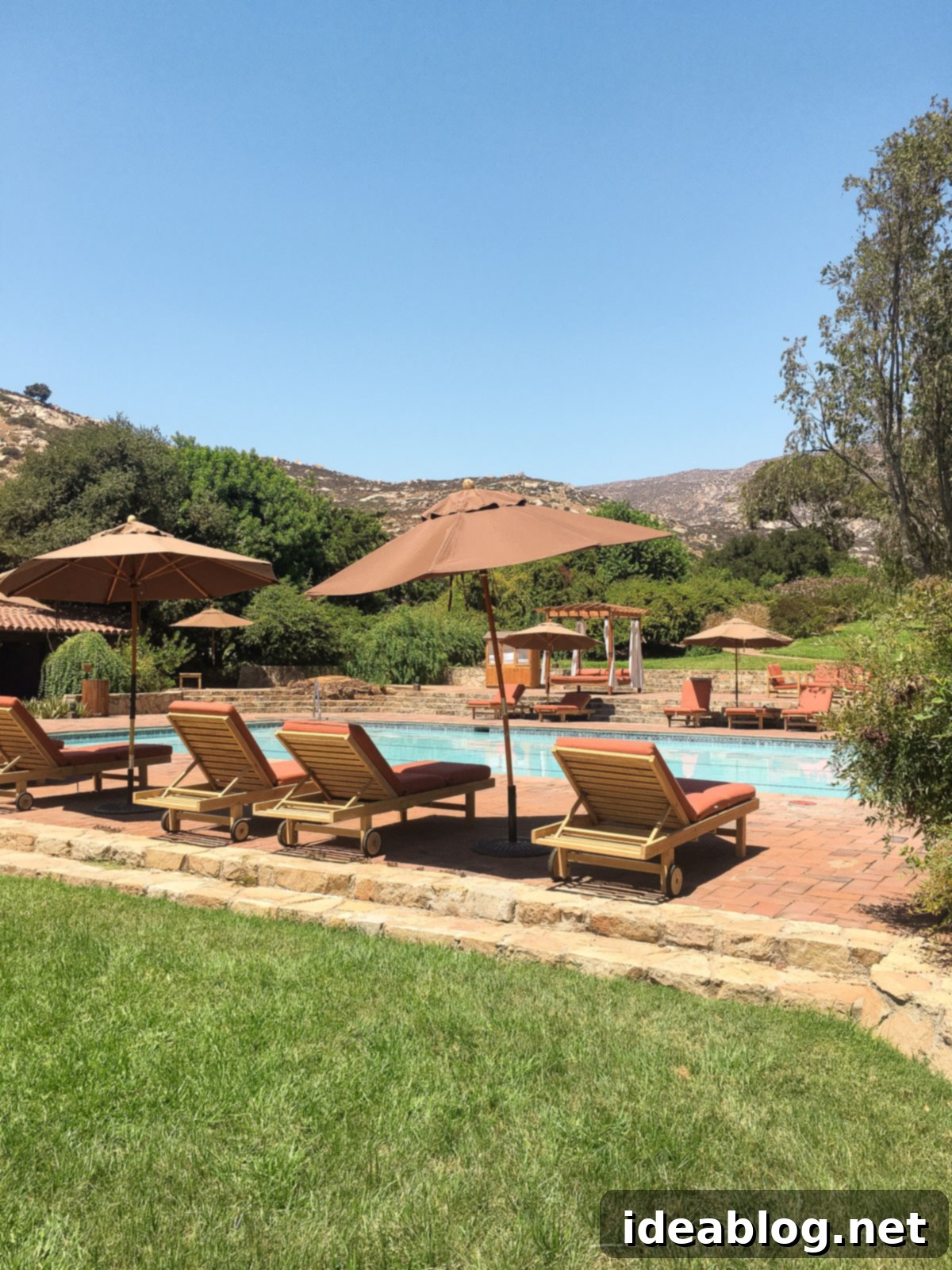 Rancho La Puerta Rediscovered: 5 Practical Wellness Insights 9 The inviting pool at Rancho La Puerta, perfect for relaxation.