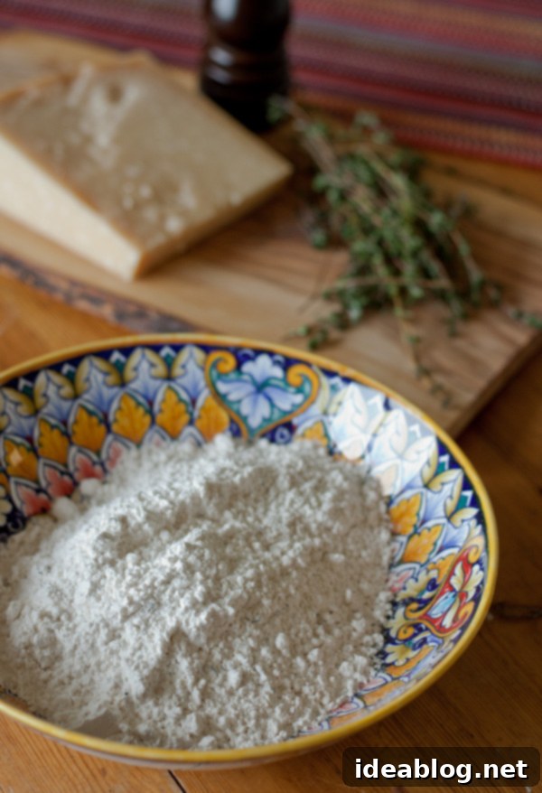 Irresistible Parmesan Thyme Buttermilk Biscuits 5 Dry Ingredients for Parmesan Thyme Biscuits