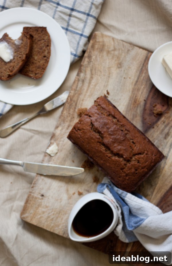 Nutty Brown Butter Banana Bread 2 brown butter banana bread