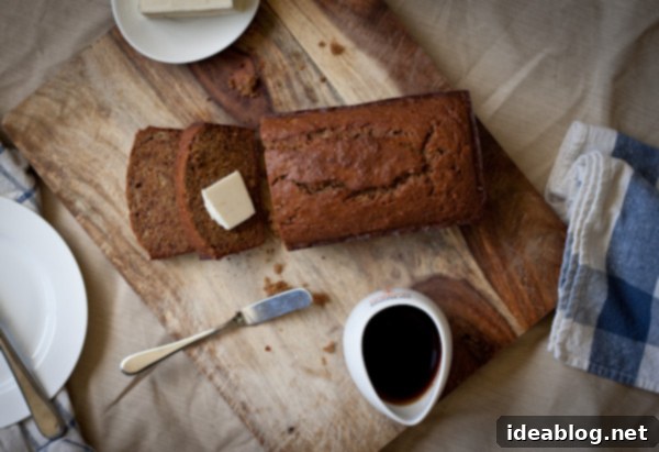 Nutty Brown Butter Banana Bread 6 brown butter banana bread