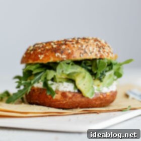 Everything Bagel Delight 2 Everything Bagel Sandwich
