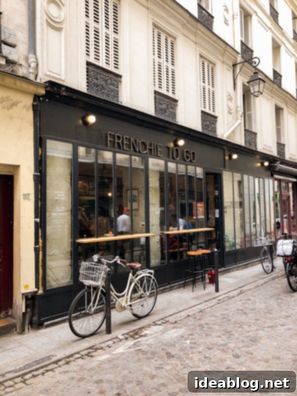 The Taste of Paris: Your Dining Companion 25 A tempting Eggs Benedict dish from Frenchie To Go.