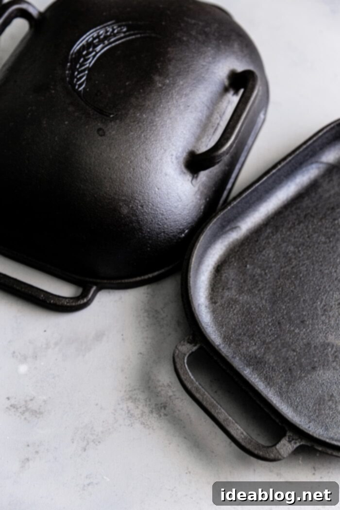 Bake Your Best Sourdough: Essential Tools and Guides 6 The Challenger Breadware pan open, ready for dough insertion