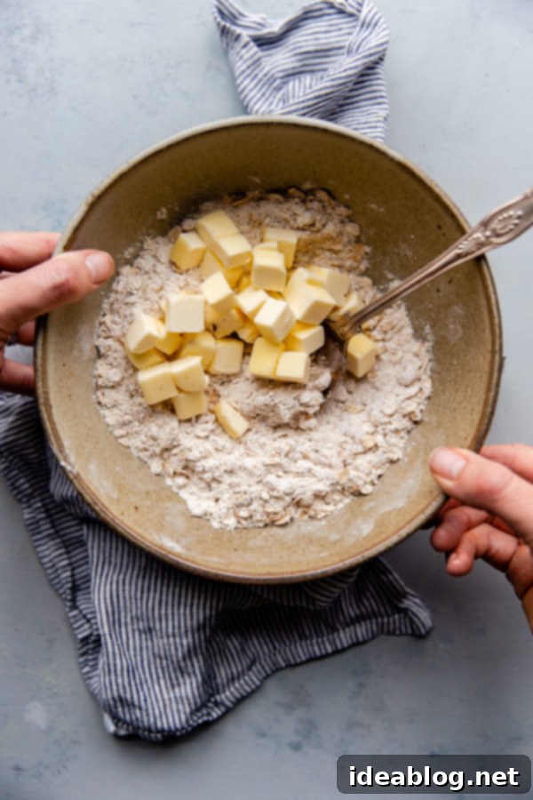 Rustic Apple Hazelnut Crumble 5 Apple Crisp Topping Ingredients with Flour and Oats
