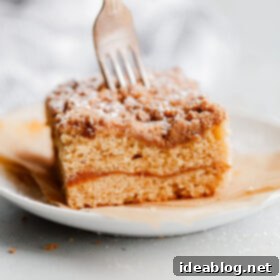 Harvest Spice Coffee Cake with Creamy Pumpkin Swirl 12 Spiced Coffee Cake with Pumpkin Butter Swirl, a delicious fall dessert.
