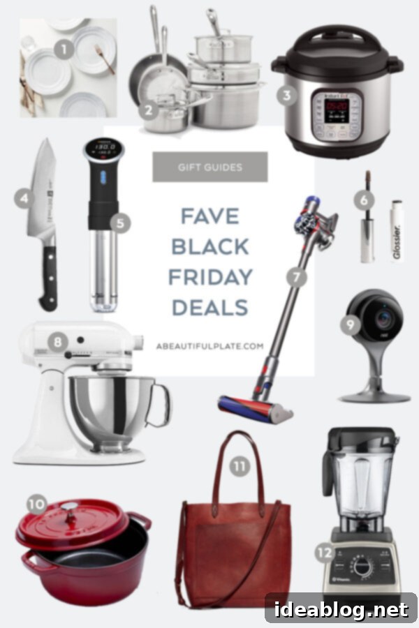 2018 Black Friday Ultimate Gift Guide 2 Black Friday 2023 Shopping Guide: Top Deals on Kitchen Gadgets, Home Decor, and Must-Have Gifts