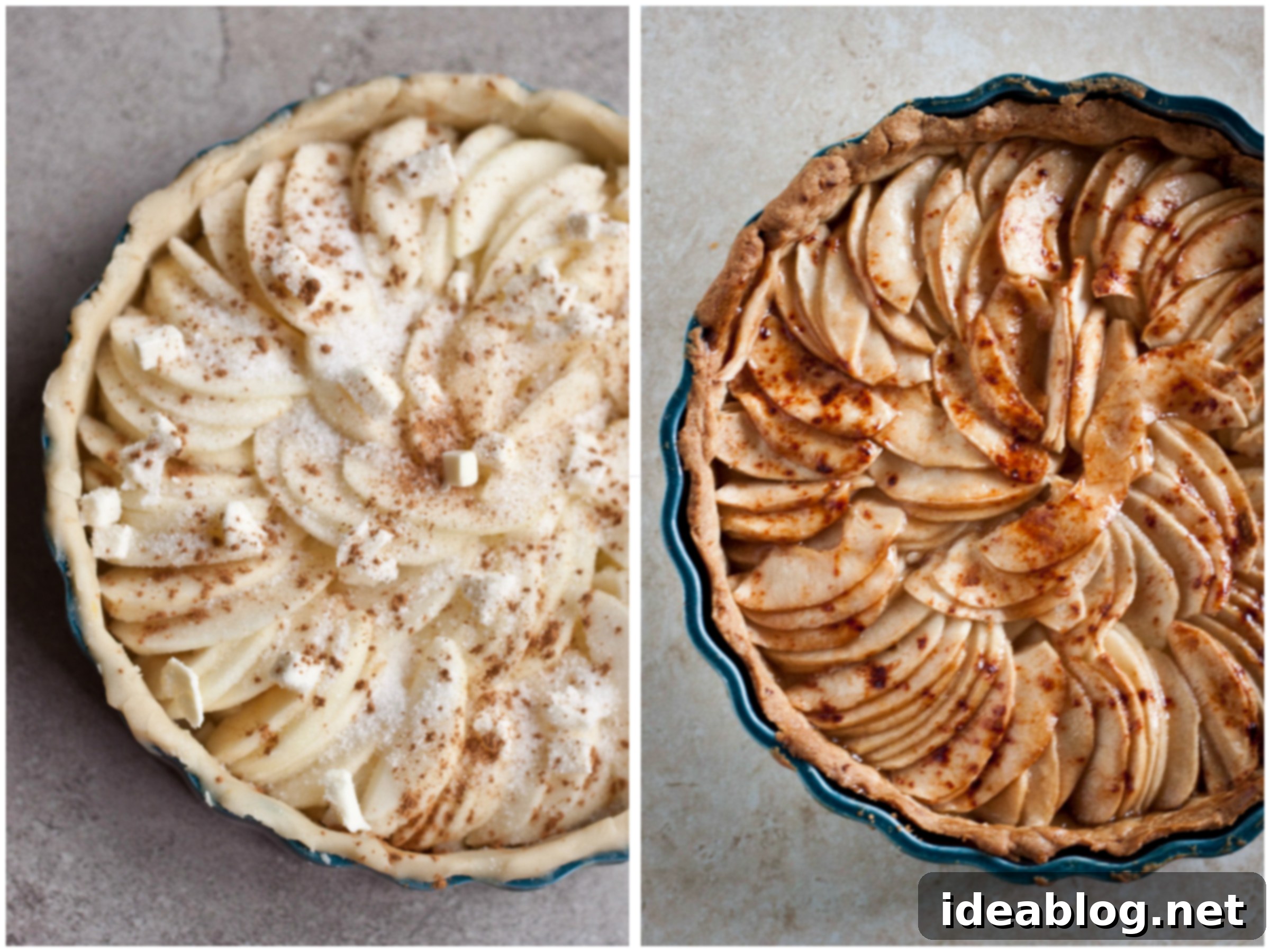 French Country Apple Galette 4 Rustic French Apple Tart