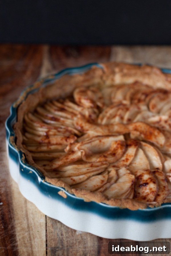 French Country Apple Galette 5 Rustic French Apple Tart