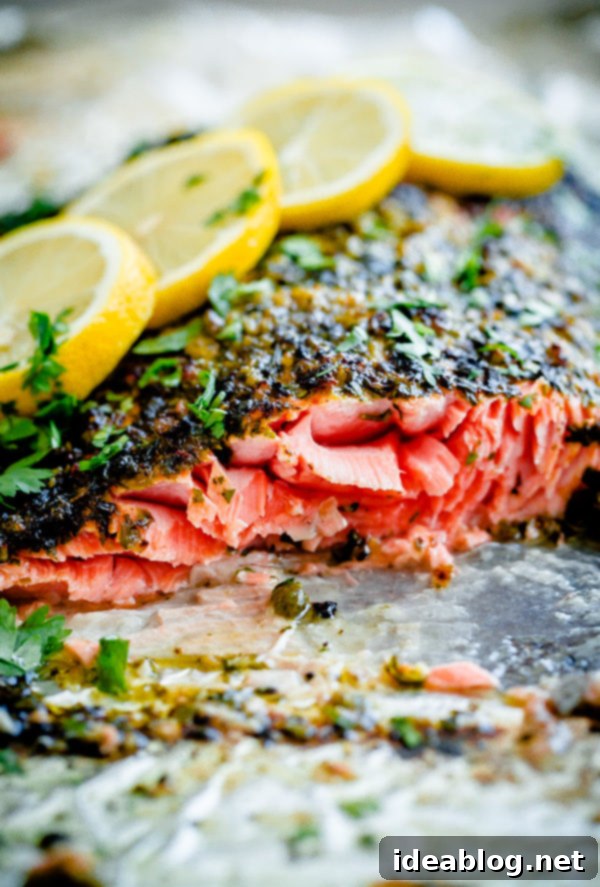 10 Healthy Make Ahead Meals - these hearty, wholesome meals that can be prepped almost entirely ahead or made even easier with a few basic tips.  Chermoula Broiled Salmon