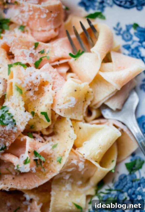 Valentine's Delights: 14 Sweet & Savory Creations 3 Homemade Pappardelle Pasta with rich sauce