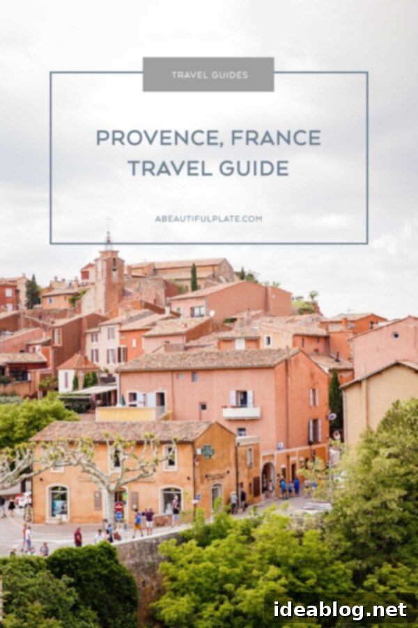 Provence France travel guide, focused on the Luberon, with recommendations on must-visit destinations, where to stay, and where to eat in the region. #travel #france #travelguide #abeautifulplate #provence Provence France Travel Guide: Exploring the Luberon Valley