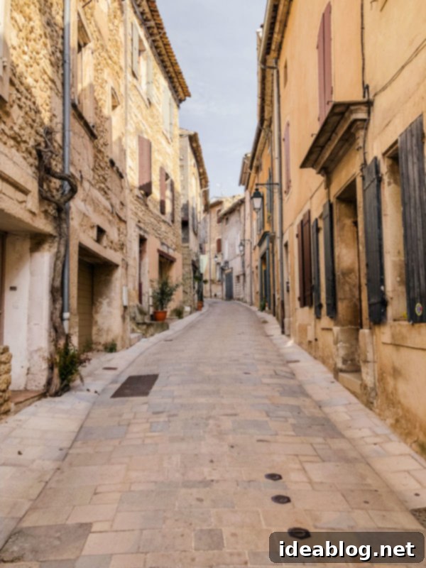 Provence Calling Your French Countryside Handbook 13 Quaint street in Ménerbes, France