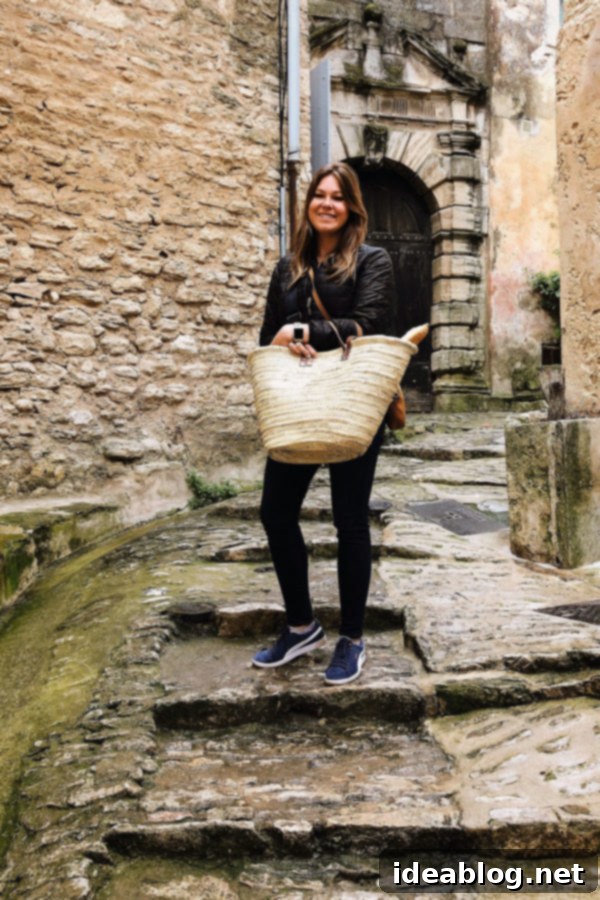 Provence Calling Your French Countryside Handbook 21 Woman enjoying the views in Gordes