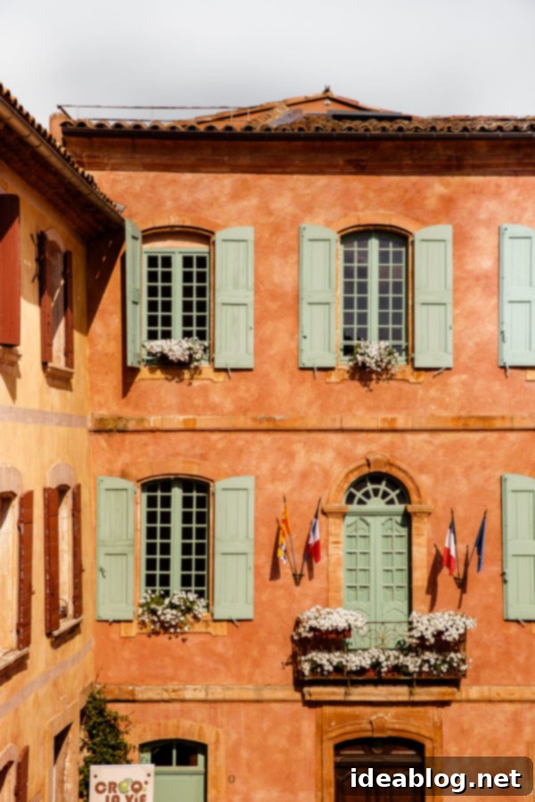 Provence Calling Your French Countryside Handbook 22 Colorful architecture of Roussillon, France