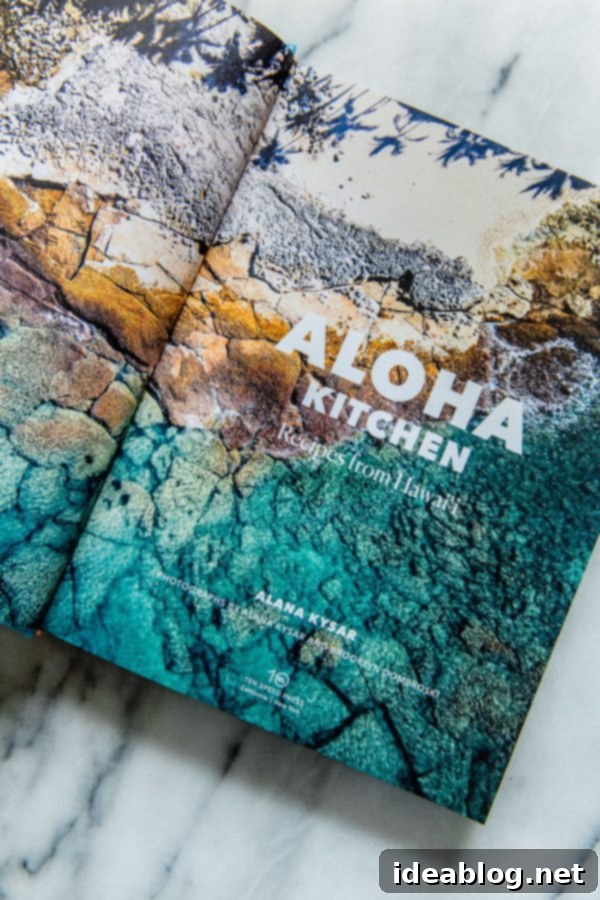 Umami Ahi Poke 2 The Aloha Kitchen Cookbook by Alana Kysar, featuring vibrant Hawaiian recipes