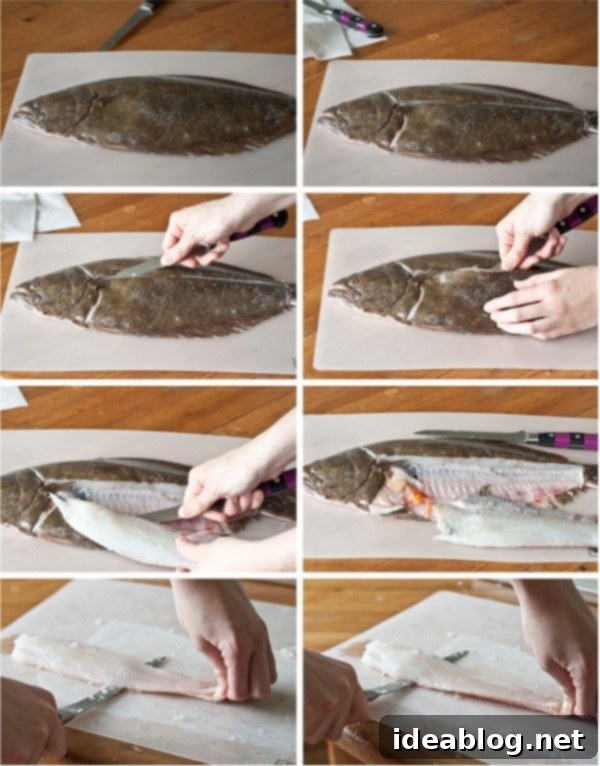 Fillet Flat Fish Like a Pro 5 How to Fillet A Flat Fish - a simple description and step-by-step photos on how to fillet a flat fish (flounder), as well as simple preparation ideas for the kitchen.