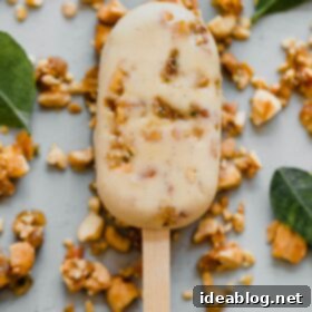 Golden Honey Peanut Butter Custard Pops 8 Peanut Butter Popsicles