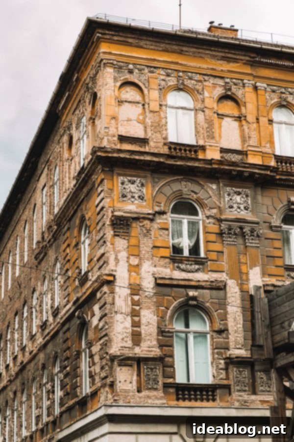 Budapest Travel Guide - with recommendations on must-visit destinations, where to stay, and where to eat in the region. #travel #budapest #travelguide Historic buildings with intricate details along Andrássy Avenue