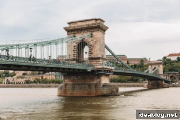 Budapest Travel Guide - with recommendations on must-visit destinations, where to stay, and where to eat in the region. #travel #budapest #travelguide Szechenyi Chain Bridge with Buda Castle in the background