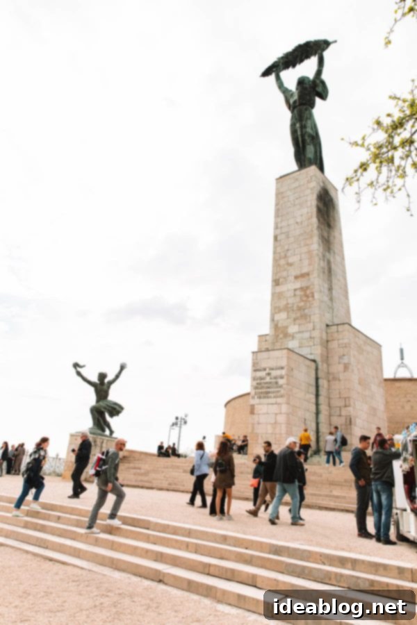 Budapest Travel Guide - with recommendations on must-visit destinations, where to stay, and where to eat in the region. #travel #budapest #travelguide Liberty Statue at Memento Point on Gellert Hill