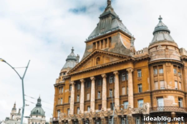 Budapest Travel Guide - with recommendations on must-visit destinations, where to stay, and where to eat in the region. #travel #budapest #travelguide Ornate architecture details on a Budapest building