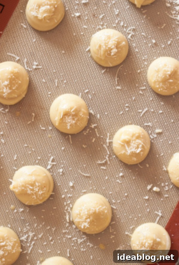 Decadent Triple Cheese Gougères 7 Piped Gougere Batter