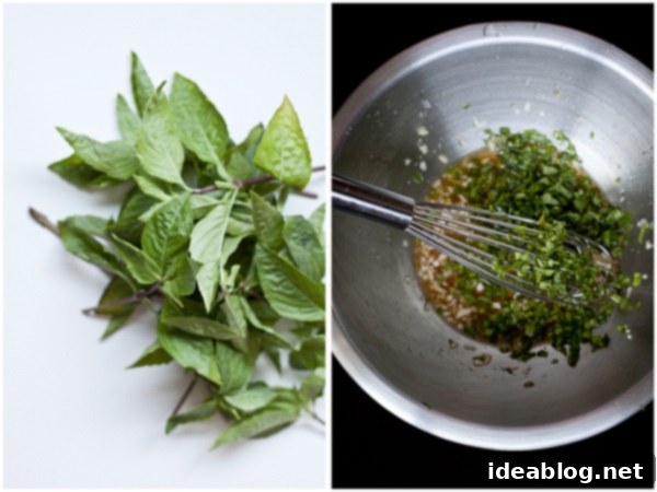 Thai Green Jewels 4 Thai Basil Mixture for Eggplant