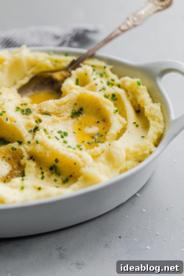 Buttery Smooth Yukon Gold Mashed Potatoes 4 Preparing to Reheat Yukon Gold Mashed Potatoes
